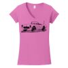 Softstyle ® Women's Fit V Neck T Shirt Thumbnail