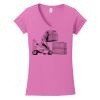 Softstyle ® Women's Fit V Neck T Shirt Thumbnail