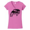 Softstyle ® Women's Fit V Neck T Shirt Thumbnail