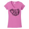 Softstyle ® Women's Fit V Neck T Shirt Thumbnail