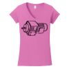Softstyle ® Women's Fit V Neck T Shirt Thumbnail