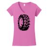 Softstyle ® Women's Fit V Neck T Shirt Thumbnail