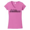 Softstyle ® Women's Fit V Neck T Shirt Thumbnail