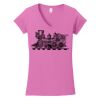 Softstyle ® Women's Fit V Neck T Shirt Thumbnail