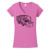 Softstyle ® Women's Fit V Neck T Shirt Thumbnail