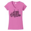 Softstyle ® Women's Fit V Neck T Shirt Thumbnail