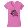 Softstyle ® Women's Fit V Neck T Shirt Thumbnail