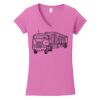 Softstyle ® Women's Fit V Neck T Shirt Thumbnail