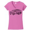 Softstyle ® Women's Fit V Neck T Shirt Thumbnail