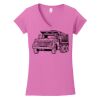 Softstyle ® Women's Fit V Neck T Shirt Thumbnail