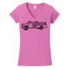 Softstyle ® Women's Fit V Neck T Shirt Thumbnail