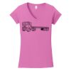 Softstyle ® Women's Fit V Neck T Shirt Thumbnail