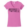 Softstyle ® Women's Fit V Neck T Shirt Thumbnail