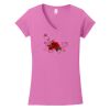 Softstyle ® Women's Fit V Neck T Shirt Thumbnail