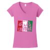 Softstyle ® Women's Fit V Neck T Shirt Thumbnail
