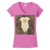 Softstyle ® Women's Fit V Neck T Shirt Thumbnail