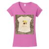 Softstyle ® Women's Fit V Neck T Shirt Thumbnail