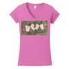 Softstyle ® Women's Fit V Neck T Shirt Thumbnail