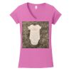 Softstyle ® Women's Fit V Neck T Shirt Thumbnail