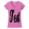 Softstyle ® Women's Fit V Neck T Shirt Thumbnail