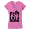 Softstyle ® Women's Fit V Neck T Shirt Thumbnail