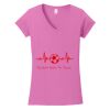 Softstyle ® Women's Fit V Neck T Shirt Thumbnail