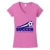 Softstyle ® Women's Fit V Neck T Shirt Thumbnail
