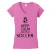 Softstyle ® Women's Fit V Neck T Shirt Thumbnail