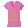 Softstyle ® Women's Fit V Neck T Shirt Thumbnail