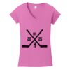 Softstyle ® Women's Fit V Neck T Shirt Thumbnail