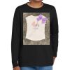 Youth Heavy Cotton 100% Cotton Long Sleeve T Shirt Thumbnail