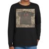 Youth Heavy Cotton 100% Cotton Long Sleeve T Shirt Thumbnail