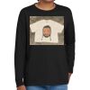 Youth Heavy Cotton 100% Cotton Long Sleeve T Shirt Thumbnail