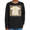 Youth Heavy Cotton 100% Cotton Long Sleeve T Shirt Thumbnail