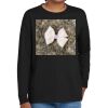 Youth Heavy Cotton 100% Cotton Long Sleeve T Shirt Thumbnail