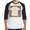Heavy Cotton ™ 3/4 Sleeve Raglan T Shirt Thumbnail