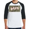 Heavy Cotton ™ 3/4 Sleeve Raglan T Shirt Thumbnail